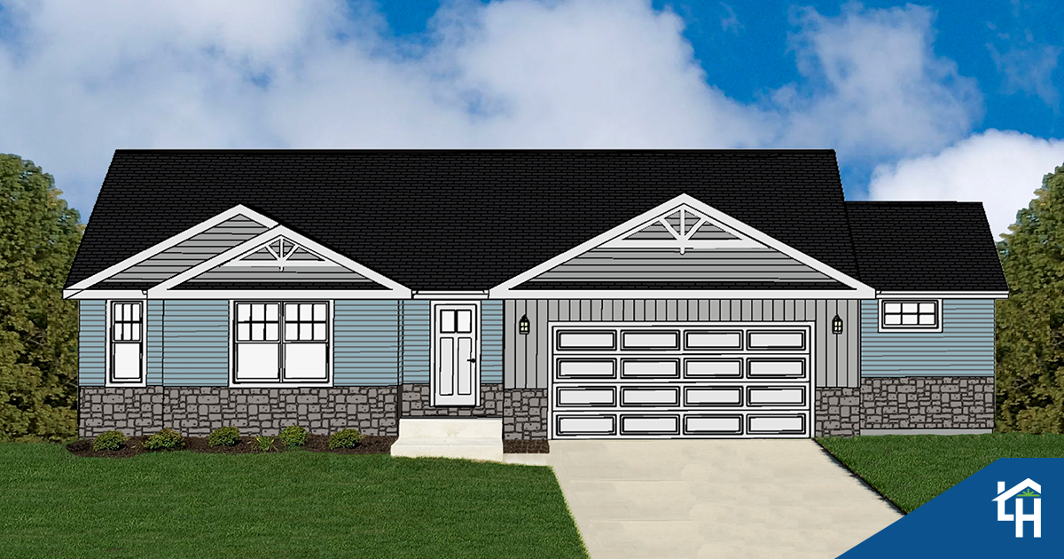 The Franklin Lifehouse Homes A Split Style Ranch Home