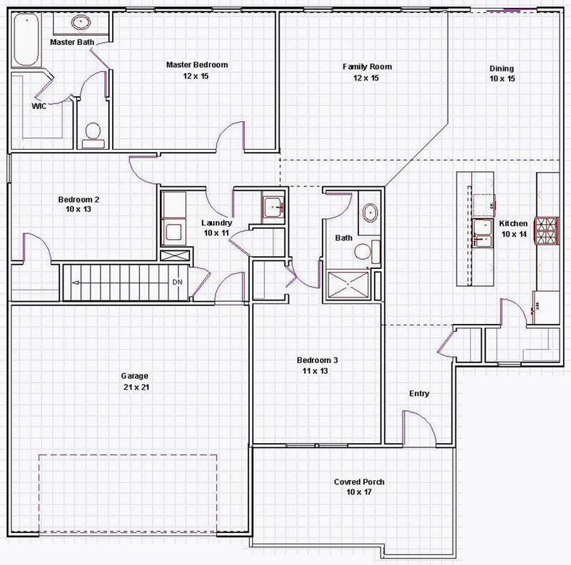 The Madison floor plan
